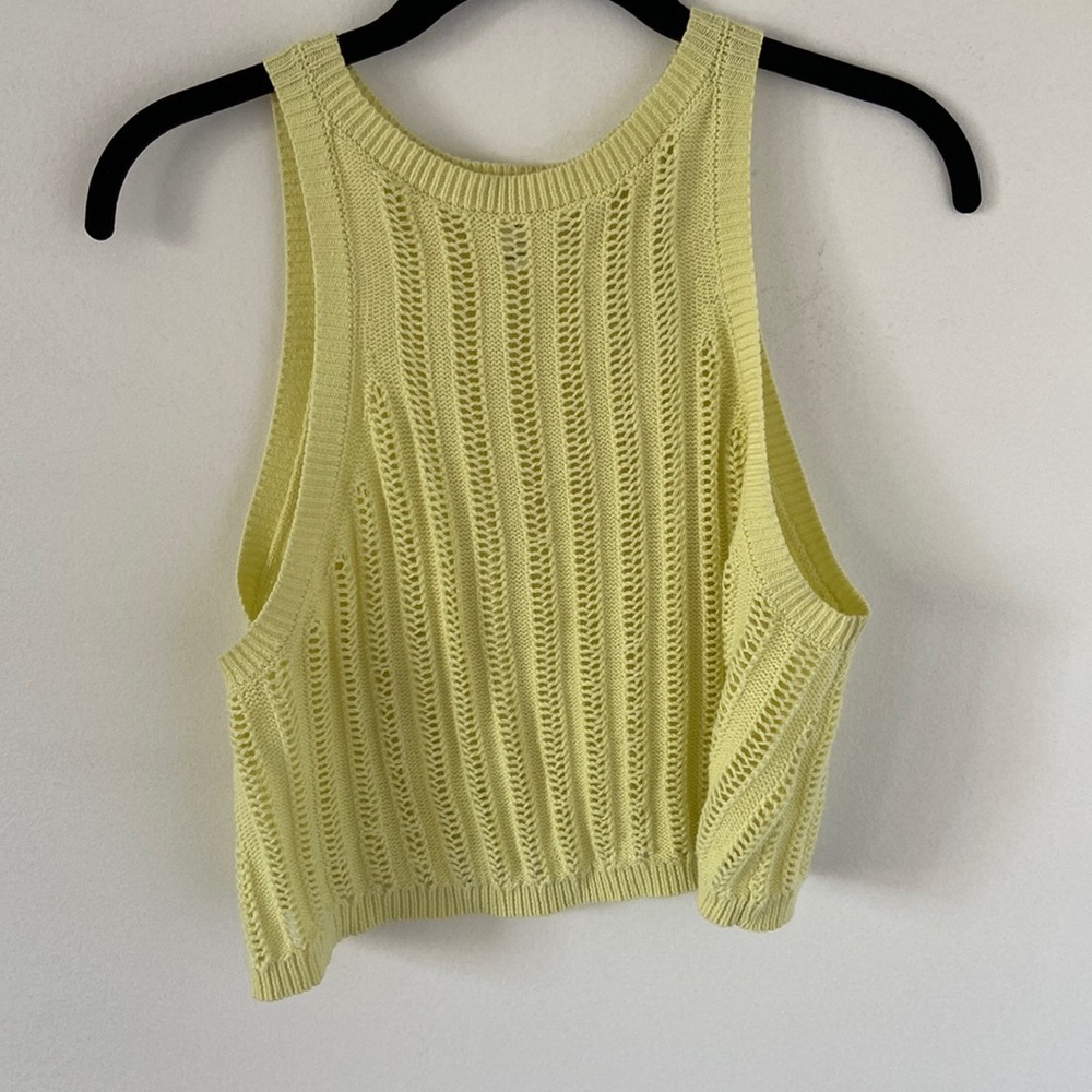 Yellow tank top